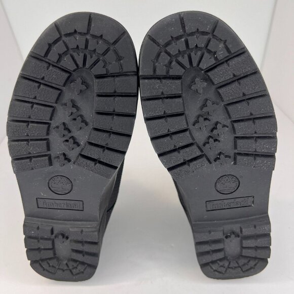 Timberland Helcor Mens 243330 Black Canvas Mid Top Size 6 Hiking Boots